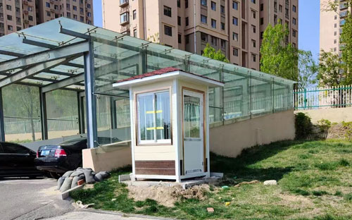 金屬雕花板崗亭 金屬雕花板崗亭